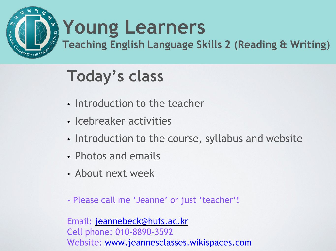 methods of teaching writing and reading for young learners school